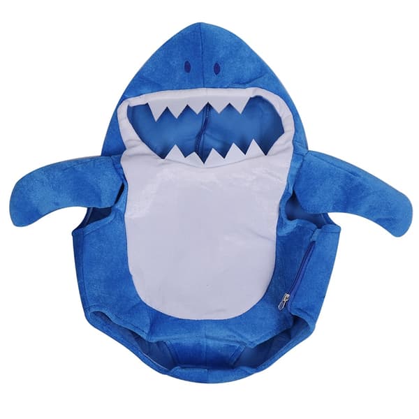 Haj kostym för barn Halloween Cosplay kostym blå - blue 100cm