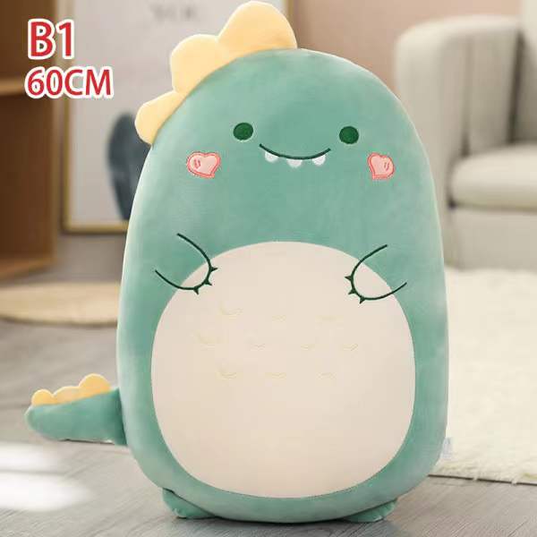 Squishmallows plyschleksak djur kawaii enhörningslejon W B1