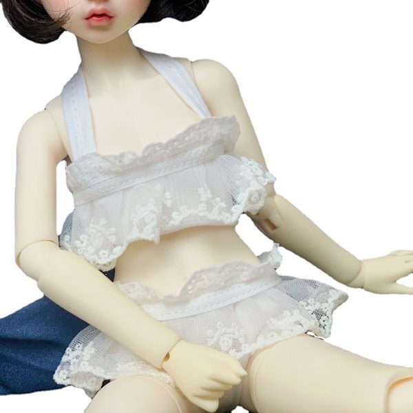 45 cm Barbie Kjole Pyjamas Badedrakt Sett (sexy hvit blonde)