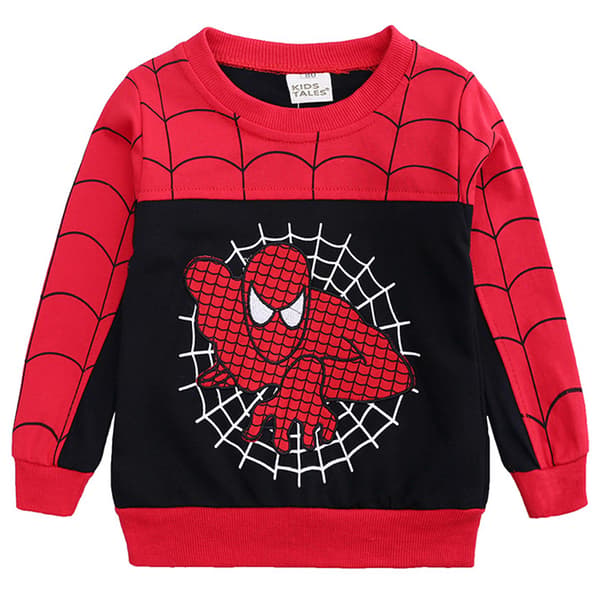 Spiderman Cosplay -asu lapsille Black 110