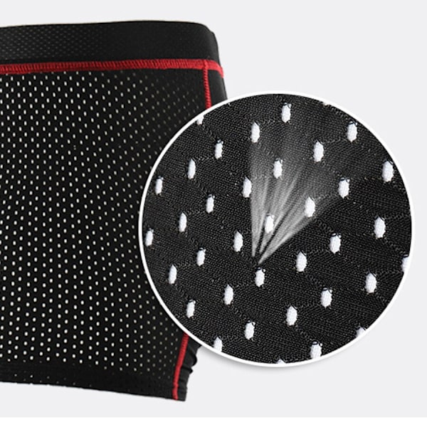 Andningsbara cykelshorts Cykelunderkläder Gel Pad - Black M