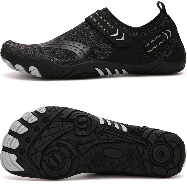 barfodet sport vandsport sko strand sko (sort) - black 37EU
