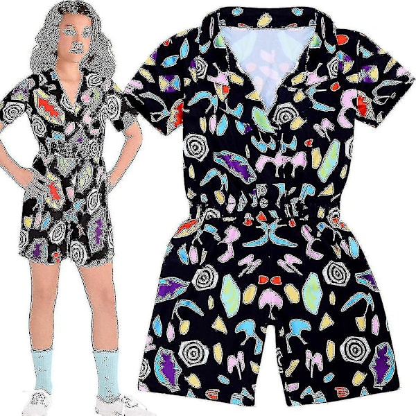 Stranger Things -kausi 3 Eleven -asu Playsuit -paita -asu 140cm