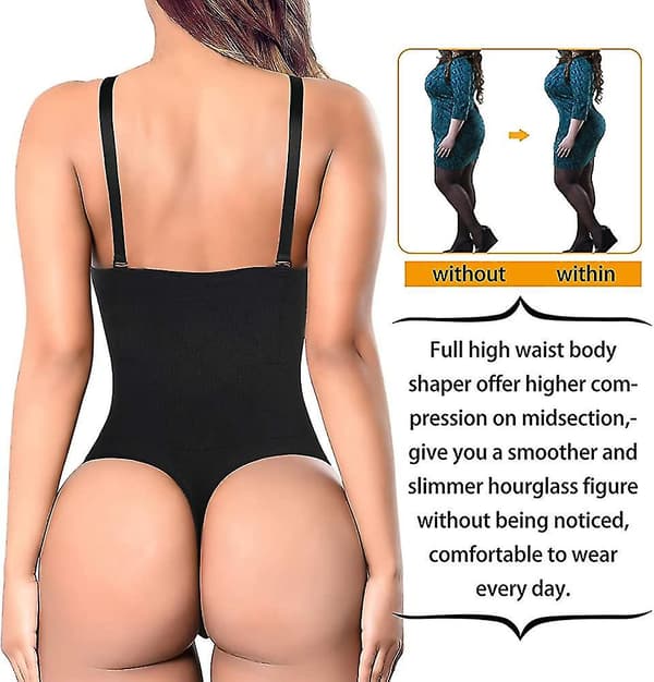 Midjetränare Dam Midjetränare Shapewear Stringtrosa Body Sömlös W