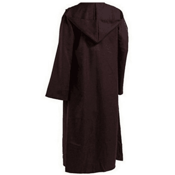 Party Anime Cosplay Star Wars Jedi-kappa Kreativ rolig klädsel Coffee M