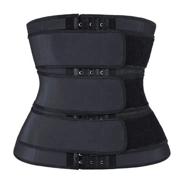 Tre-knapps belte sportsbelte postpartum mage Shapewear W black L