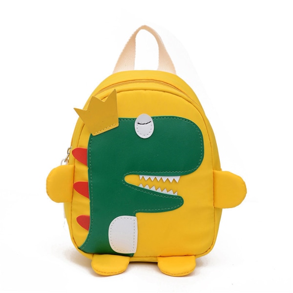 Tecknad Dinosaur Barn Ryggsäck Med Sele Mjuk Älskvärd Design Slitstark Lätt Långvarig För Barn Y Yellow