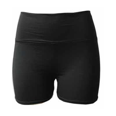 Mustat lyhyet pyöräilyshortsit black m