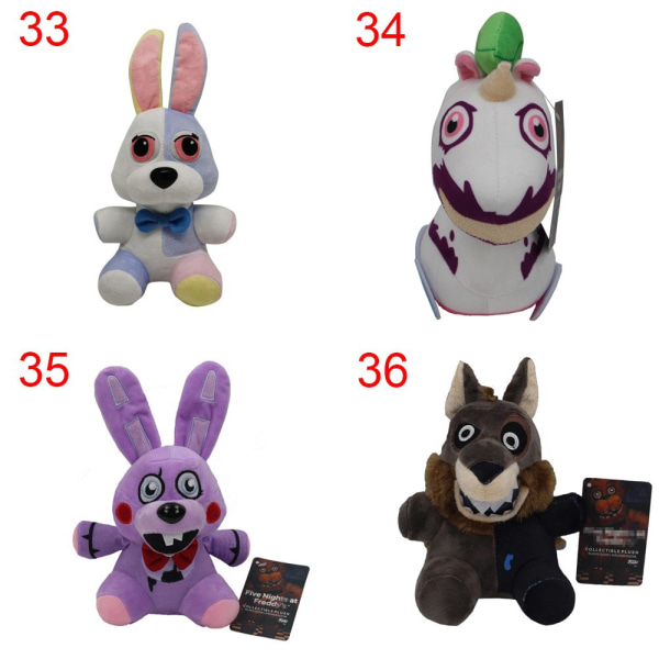 18-25 cm FNAF pehmolelu Fazbear Bear Doll W