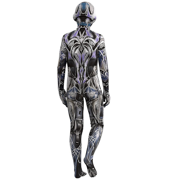 Venom Suit Cosplay Kostym Party Jumpsuit Monterade Barnkläder W 130cm