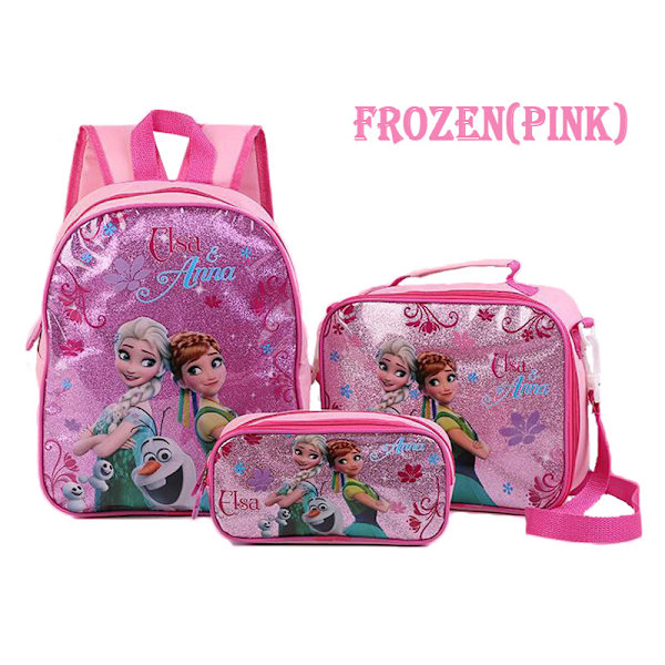 Frozen Ryggsekk Satchel 3-pak Fødselsdagspresang Y