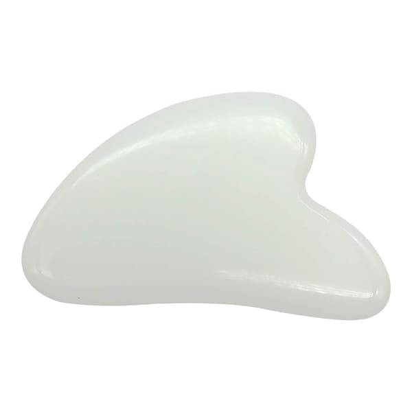 Gua Sha massasjestein Jade Vit