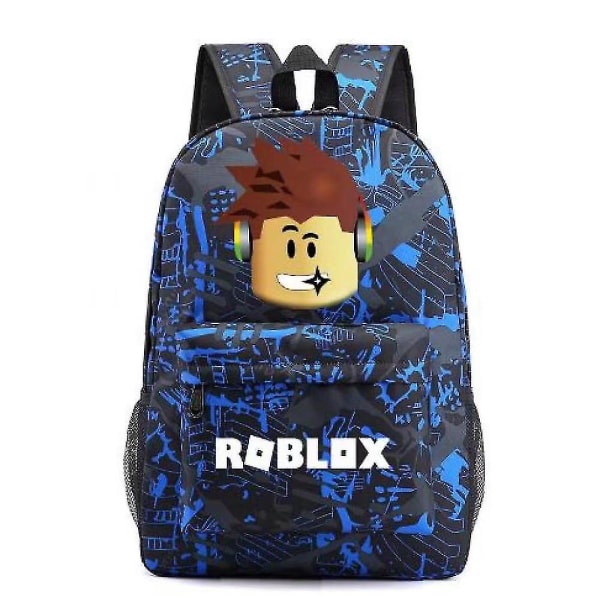 Roblox-reppu lapsille, kouluun, opiskelijoille, pojille, kirjakassi, matkalaukku, lahja Y