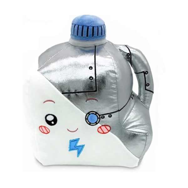 Lankybox Pehmomekaaninen lelu LED Thicc Shark Box Robot Doll robotilla. milk