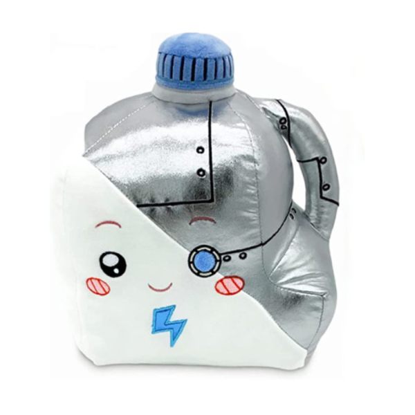 Lankybox Plys Legetøj med LED Thicc Shark Boxy Robot Doll Robot milk