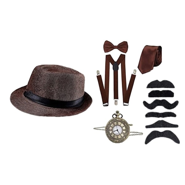Cosplay-asu lisävarusteet Upea Gatsby-KAHVI Coffee