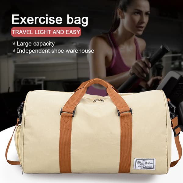 Urheilukassi kengille ja märälle taskulla, Travel Duffel H Khaki