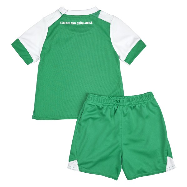 SV Werder Bremen Baby 22/23 Umbro Hemmakit 6-12 månader Grön/Vit - Green/White 6-12 Months