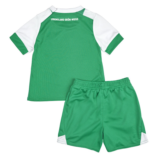SV Werder Bremen Baby 22/23 Umbro Home Kit 6-12 månader Grön/Wh - Green/White 6-12 Months