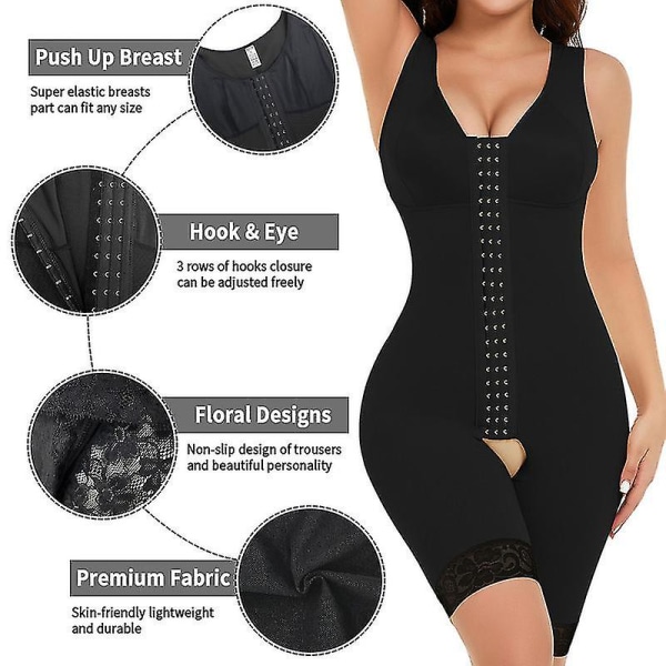Colombianas Fajas Body Shapewear Dam Midjetåg Y