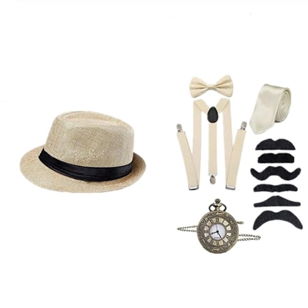 Cosplay-asusteet Great Gatsby RED Red