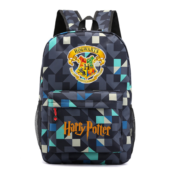 Harry Potter skolesekker rundt ryggsekk reise dataveske Y diamond blue