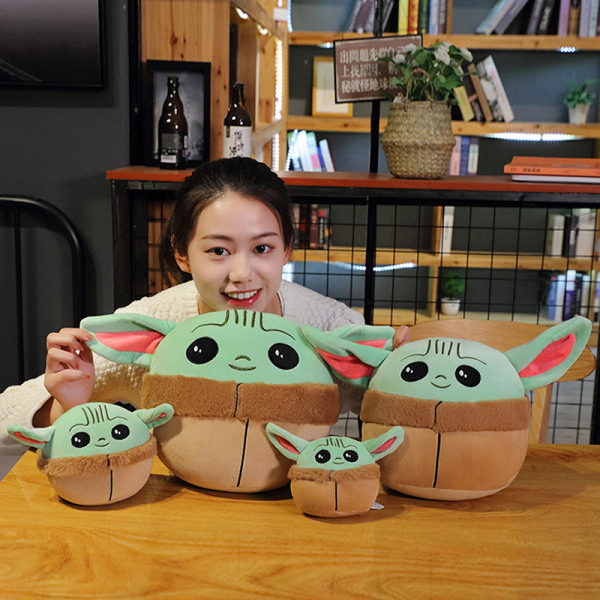 1 kpl pehmolelu Baby Yoda Anime Piirretty täytetyt lelut W 22CM
