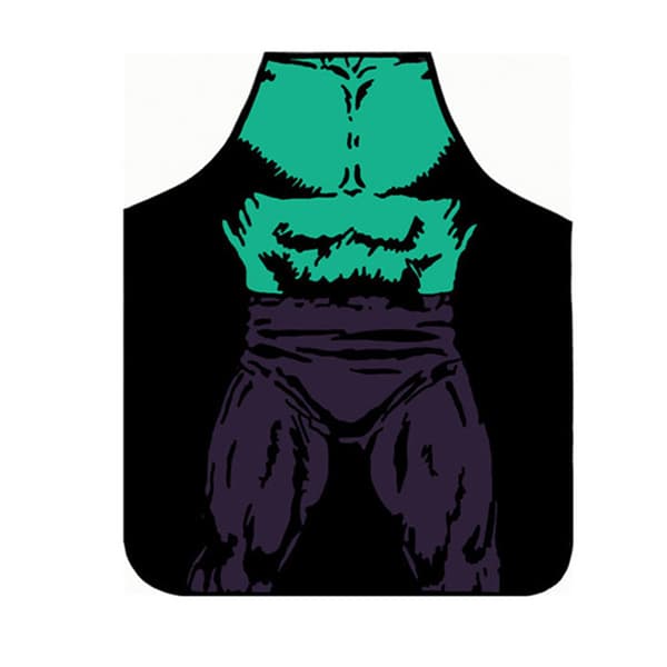 Marvel Superhero Restaurant BBQ Kök Matlagning Bakning Cosplay W Hulk