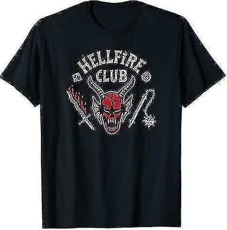 tranger Things 4 Hellfire Club T-shirt W Style6 S