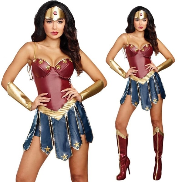 Halloween-kostyme COSPLAY Wonder Woman - XL