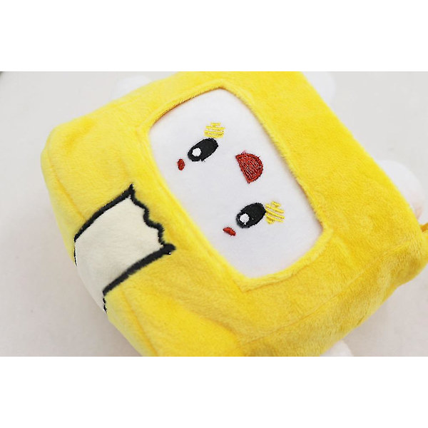 Lankybox Plyylelu FoxyRocky Shark Milk Robot Pehmolelu Nukke Lapset Lahja W Boxy