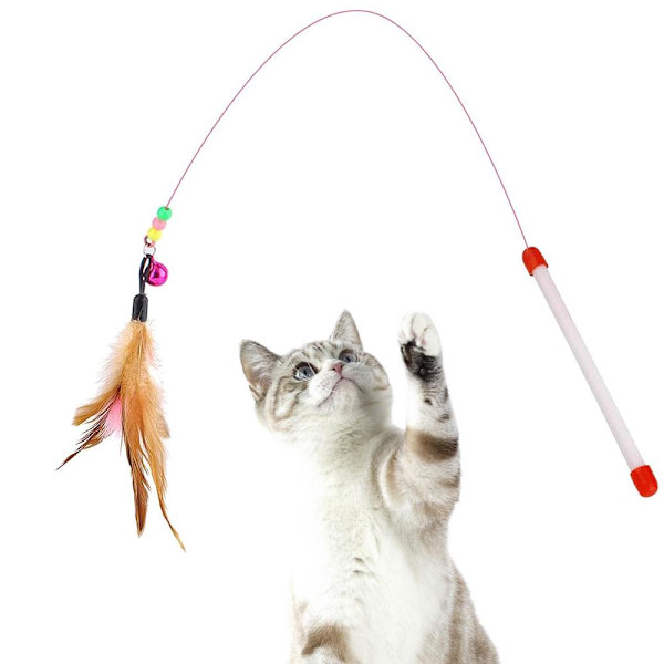Kattleksak på Pinne - Leksak för Katt W multicolor