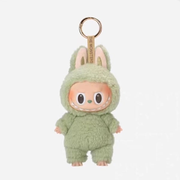 1 stk POP MART LABUBU The Monsters Spennende Macaron Plysjdukker Figurleker Overraskelsesbokser (Farge Tilfeldig)