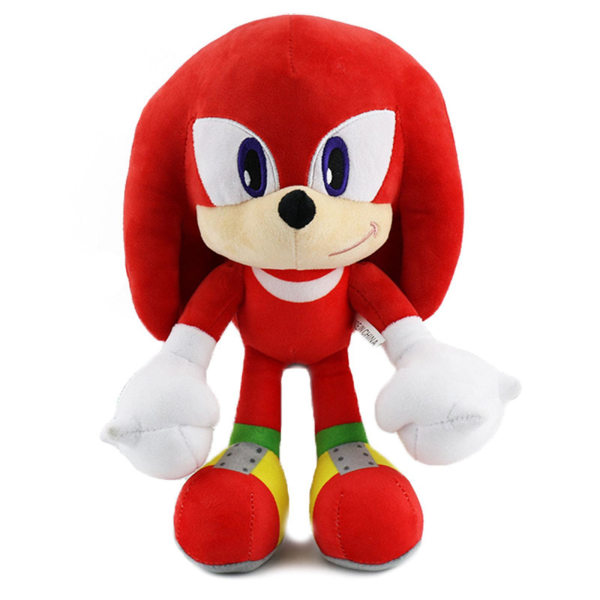 30 cm Sonic The Hedgehog Shadow Amy Rose Knuckle Tail Plyschleksak C W F One size