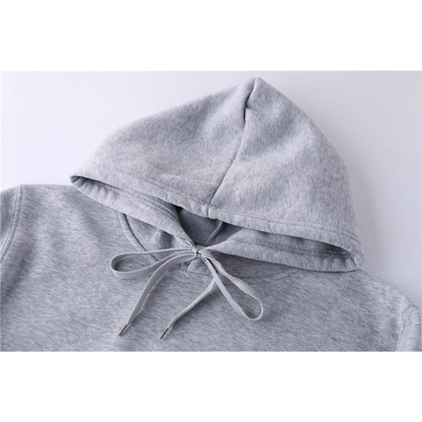 Huppareita Pitkähihainen Hupullinen Paita Housut Setti - H White Hoodie 2XL