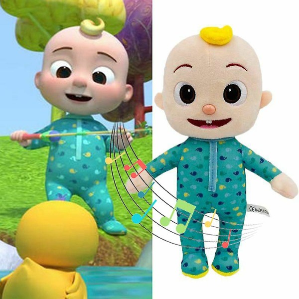 Laulava Cocomelon Jj Pehmolelupoika Täytetty nukke xZ Family