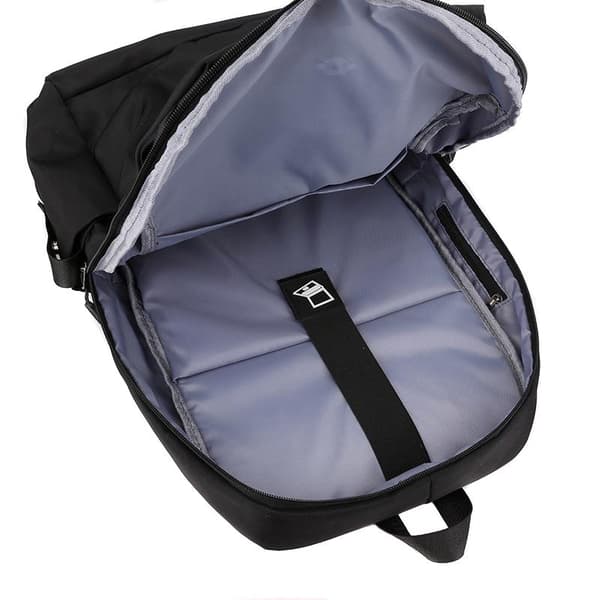 Ryggsekk med USB-port Y Grå