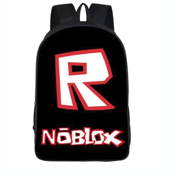 Roblox-reppu. Svart