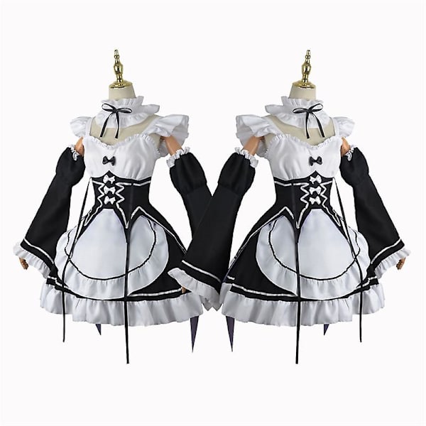 Från grunden, ife In Another World, Cosplay, Ramam Costume, Japanese Pseudo-maid Costume Only wigs A H L