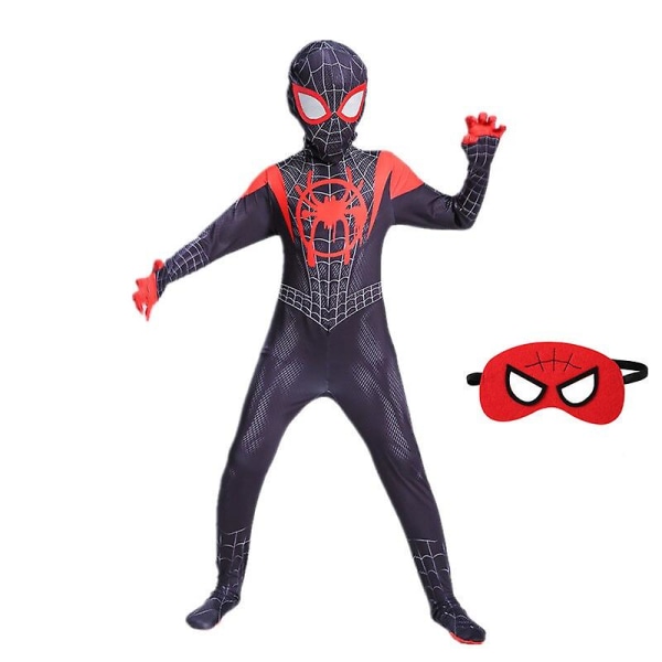 Halloween kostume cosplay spiderman strømpebukser børn cosplay sexet kostume tøj spiderman cosplay vestidos de fiesta W 05 140cm