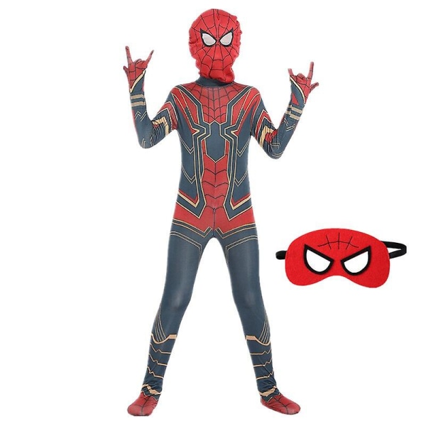 Halloween kostym cosplay spiderman strumpbyxor barn cosplay sexiga kostym kläder spiderman cosplay vestidos de fiesta W 02 130cm