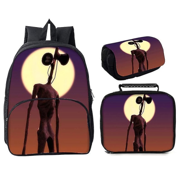 Sirenhuvud 3-delat Student Round Flip-up case runt munstycke Stil 1 W