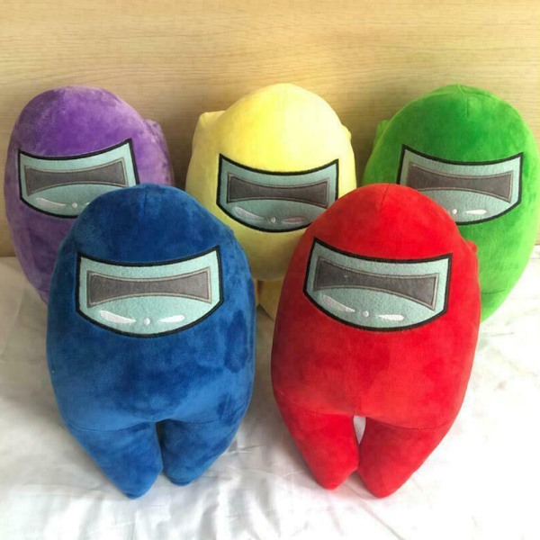 Among us ​​Merch Plush Plushie Toy Action Spelfigurer Soft Doll W Red
