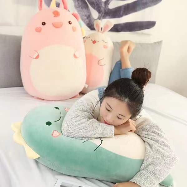 Squishmallows plyschleksak djur kawaii enhörningslejon W B4