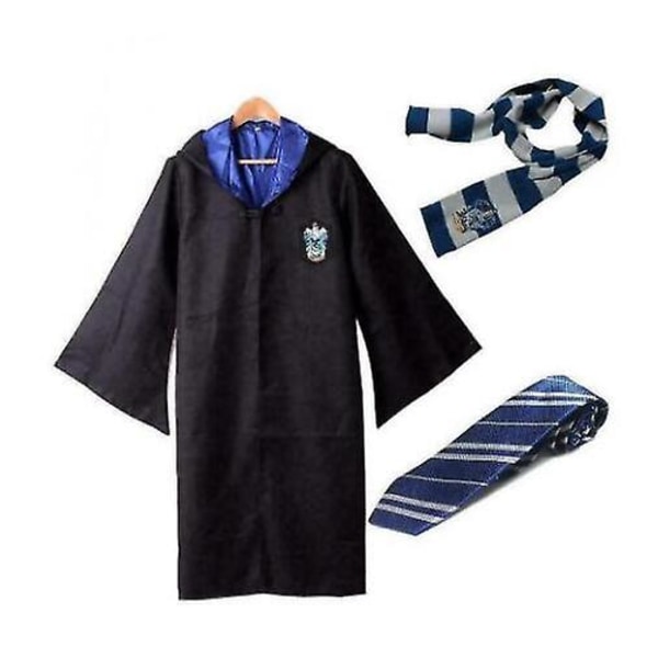 Harry Potter Cosplay-asu Unisex-kaapu-viitta W Blue XL