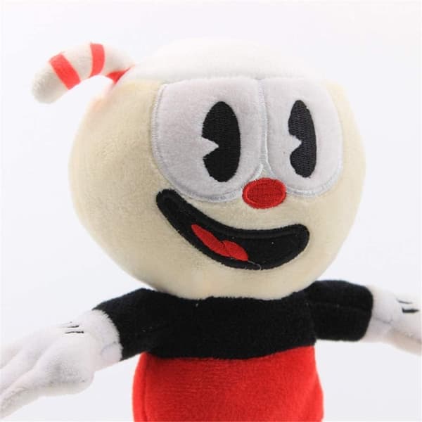 2 st/ Set Cuphead & Mugman Plush 9,8'(25cm) figurer /