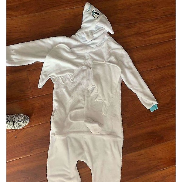 Kuinka kouluttaa lohikäärmeesi Anime-pyjama Koralli sametti Yksi kappale pariskunnille Kotiasu Performance-asu W black2 M