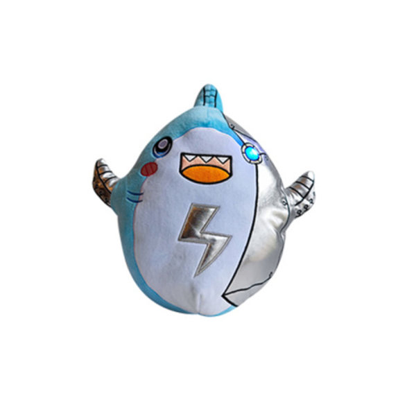 Lankybox Plysch Mechanic Toy med LED Thicc Shark Boxy Robot Doll . shark