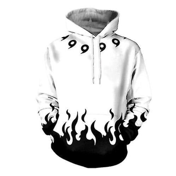 3D-trykt Anime Naruto Genser Bukser Hoodie Genser Bukser Unisex Cosplay Kostyme CNMR Top 2XL