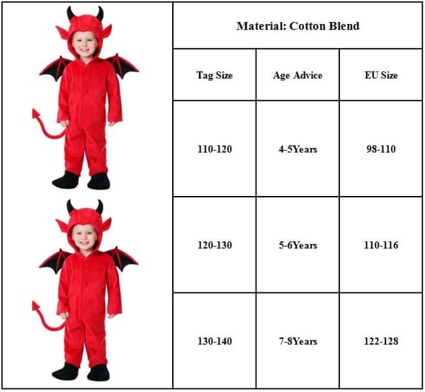 Red Devil Hooded Halloween Kids Cosplay Green Masquerade Custome